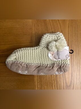 NWT Macchia Di Ruggine Slipper Socks Booties L/XL